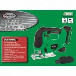 JARDIBRICODECO Scie Sauteuse Sans Fil 20v 2000 Mah -Scie électrique portative Soldes 55331428 2