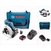 Bosch GKS 18V-57 G Professional Scie Circulaire Sans Fil 18V 165 Mm + 1x Batterie 5,0Ah + Chargeur + Coffret L-Boxx