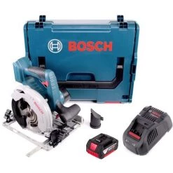 Bosch GKS 18V-57 G Professional Scie Circulaire Sans Fil 18V 165 Mm + 1x Batterie 5,0Ah + Chargeur + Coffret L-Boxx -Scie électrique portative Soldes 55358720 4