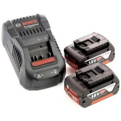 Bosch GKS 18 V-LI Professional 18 V Scie Circulaire Sans Fil Avec Boîtier L-Boxx + 2x Batteries GBA 5,0 Ah Li-lon + Chargeur -Scie électrique portative Soldes 55358721 3