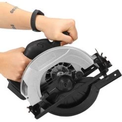 JMAX Scie Circulaire électrique 18V 5500prm 190mm -Scie électrique portative Soldes 55412710 3