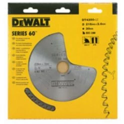 EXTREME DEWALT® STACH CIRCULAIRE LAME DT4350HNITTE ET SECTIONS DE CROISION