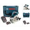 Bosch GKS 18 V-LI Professional 18 V Scie Circulaire Sans Fil Avec Boîtier L-Boxx + 1x Batterie GBA 2 Ah + Chargeur Rapide GAL 1880
