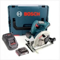 Bosch GKS 18 V-LI Professional 18 V Scie Circulaire Sans Fil Avec Boîtier L-Boxx + 1x Batterie GBA 2 Ah + Chargeur Rapide GAL 1880 8 Bosch GKS 18 V-LI Professional 18 V Scie Circulaire Sans Fil Avec Boîtier L-Boxx + 1x Batterie GBA 2 Ah + Chargeur Rapide GAL 1880 -Scie électrique portative Soldes 55843569 4
