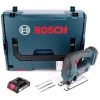 Bosch GST 18 V-LI B Professional Scie Sauteuse Sans Fil 18V + 1x Batterie 2,0Ah + Coffret L-Boxx - Sans Chargeur