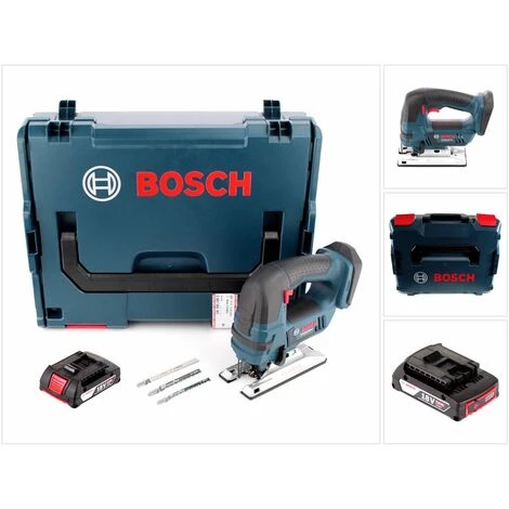 Bosch GST 18 V-LI B Professional Scie Sauteuse Sans Fil 18V + 1x Batterie 2,0Ah + Coffret L-Boxx - Sans Chargeur 4 Bosch GST 18 V-LI B Professional Scie Sauteuse Sans Fil 18V + 1x Batterie 2,0Ah + Coffret L-Boxx - Sans Chargeur – Image 4