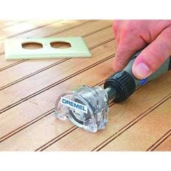 DECKON 670 Adaptation Mini Scie Circulaire Pour Tronçonner Dans Le Bois Pour Les Outils Multi-usages Dremel -Scie électrique portative Soldes 56059702 3