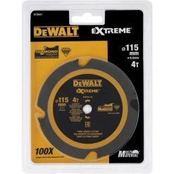 DEWALT Lame De Scie Circulaire 115x95mm 24 Dents ATB Angle Dattaque 20 Pour La Coupe Du Bois Et Bois Avec Clous -Scie électrique portative Soldes 57036053 4
