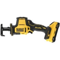 DEWALT Scie Sabre Compacte XR 18V 4Ah LiIon Brushless 2 Batteries Coffret TSTAK -Scie électrique portative Soldes 57036055 3