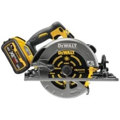 DEWALT Scie Circulaire 20 XR FLEXVOLT 54V 6Ah LiIon 190mm 2 Batteries Coffret TSTAK