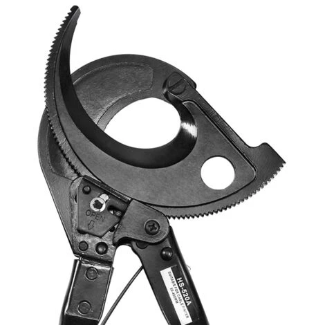 FONTAINEBLEAU HS-520A Coupe-câble à Cliquet Auto-ajustable Jusqu'à 400 Mm² Max En Aluminium Et Cuivre,Coupe-boulons Isolés Pour Engrenages, Rouge, Une Pièce,Fonepro 3 FONTAINEBLEAU HS-520A Coupe-câble à Cliquet Auto-ajustable Jusqu'à 400 Mm² Max En Aluminium Et Cuivre,Coupe-boulons Isolés Pour Engrenages, Rouge, Une Pièce,Fonepro – Image 3