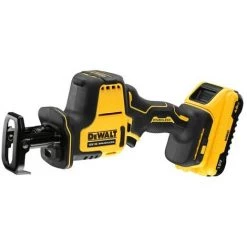 DEWALT Scie Sabre Compacte XR 18V BRUSHLESS - Produit Sans Batterie Ni Chargeur, En Coffret Tstak