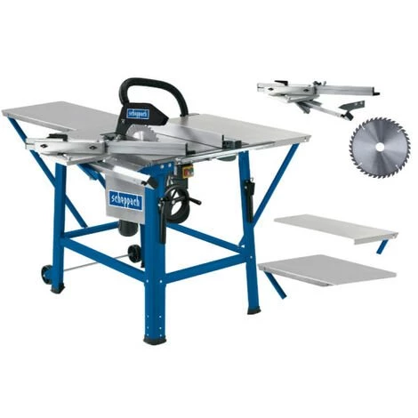 Scie Circulaire Sur Table SCHEPPACH 2200W - 315 Mm - 2 Lames Carbure - TS310 1 Scie Circulaire Sur Table SCHEPPACH 2200W - 315 Mm - 2 Lames Carbure - TS310