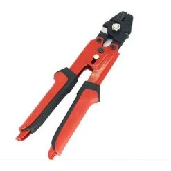 CHANCEY Pince A Sertir Per Fil De Peche Outil De Sertissage De Cable Acier 2,2mm Crimping Tool Kit Sertisseur Manchons Crimper Pince Coupe，SEMAket,rouge