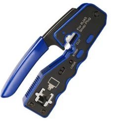CHANCEY Outils à Sertir RJ45 CAT5e CAT6,SEMAket,bleu,1 Pièce