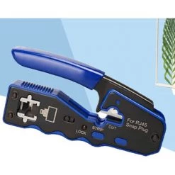 CHANCEY Outils à Sertir RJ45 CAT5e CAT6,SEMAket,bleu,1 Pièce -Scie électrique portative Soldes 57772739 5