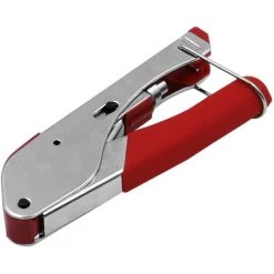 CHANCEY Coupe-câbles à Sertir-RG59 RG6 Outil De Sertissage De Compression De Câble Coaxial Pour Connecteur F Maison CATV TV CT,SEMAket,rouge -Scie électrique portative Soldes 57772743 3