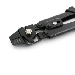 CHANCEY Câble Métallique Pince à Sertir Pince à Sertir Virole Swage Outil Double Barrel Virole Sertisseuse 0.1mm-2mm,SEMAket,noir+rouge -Scie électrique portative Soldes 57772746 4