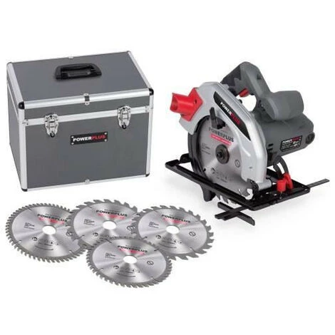POWER PLUS POWERPLUS Scie Circulaire - 1200 W - 185 Mm 2 POWER PLUS POWERPLUS Scie Circulaire - 1200 W - 185 Mm – Image 2