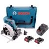 Bosch GKS 18V-57 G Professional Scie Circulaire Sans Fil 18V 165 Mm + 2x Batteries 2,0Ah + Chargeur + Coffret L-Boxx
