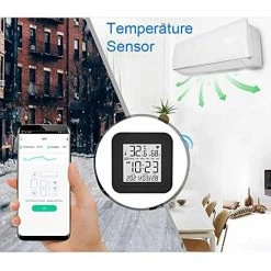 GRID COOL Thermo-hygromètre Télécommande IR WLAN Commande Vocale Via Alexa Et Google Assistant Télécommande IR -Scie électrique portative Soldes 58348759 3