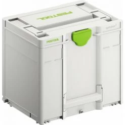Festool HKC 55 EB-Basic Scie Circulaire à Capot Basculant Sans Fil, Sans Balai 18 V, 160 Mm + 2x Batteries 5,2 Ah + Chargeur + Systainer (576163) -Scie électrique portative Soldes 58372302 5