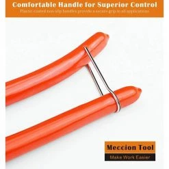 AOUGO Pince Coupe-câble 200 Mm En Acier Au Chrome-vanadium, Convient Pour Couper Les Câbles En Cuivre, Les Câbles En Fil D'acier, Les Câbles En Aluminium Et électriques -Scie électrique portative Soldes 58575603 5