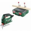 Scie Sauteuse Filaire Bosch - PST 700 E + Systembox (500W, Bois : 70 Mm, Acier : 4mm, 500 - 3100 Courses/min)