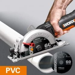 WORX Scie Circulaire 500W, WX439.2 4200 RPM -Scie électrique portative Soldes 58757701 4