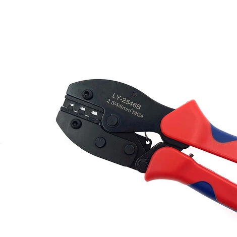 CATHERINE Pince à Sertir Solaire PV Sertissage MC-4 Connecteur Solaire 2.5/4/6mm Câble PV/panneau Solaire Outil à Sertir à Main, Outil D'électricien 3 CATHERINE Pince à Sertir Solaire PV Sertissage MC-4 Connecteur Solaire 2.5/4/6mm Câble PV/panneau Solaire Outil à Sertir à Main, Outil D'électricien – Image 3