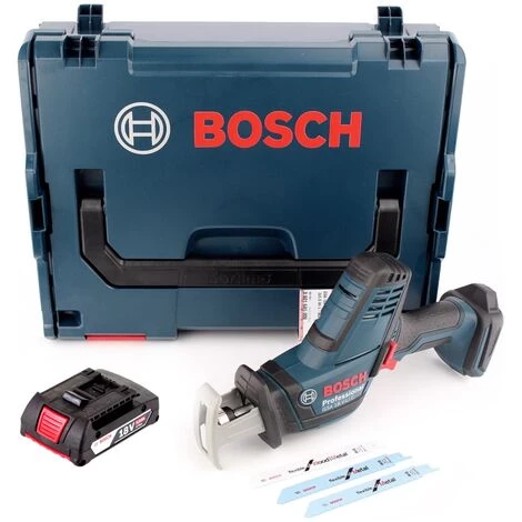 Bosch GSA 18V-LI C Scie Sabre Sans Fil 18V + 1x Batterie 2,0Ah + Coffret L-Boxx - Sans Chargeur 3 Bosch GSA 18V-LI C Scie Sabre Sans Fil 18V + 1x Batterie 2,0Ah + Coffret L-Boxx - Sans Chargeur – Image 3