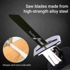 LIFCAUSAL Scie Alternative électrique Scie Sabre électrique Petite Scie à Bois électrique Portable Extérieure Scie Sabre Au Lithium -Scie électrique portative Soldes 59662322 4