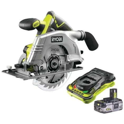 Pack RYOBI Scie Circulaire 18V OnePlus R18CS-0 - 1 Batterie 3.0Ah High Energy - 1 Chargeur Ultra Rapide 1 Pack RYOBI Scie Circulaire 18V OnePlus R18CS-0 - 1 Batterie 3.0Ah High Energy - 1 Chargeur Ultra Rapide