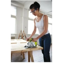 Pack RYOBI Scie Circulaire RYOBI 18V OnePlus RWSL1801M - 1 Batterie 3.0Ah High Energy - 1 Chargeur Ultra Rapide -Scie électrique portative Soldes 59958796 3