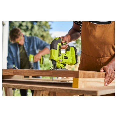 Pack RYOBI Scie Sauteuse Pendulaire Brushless 18V OnePlus R18JS7-0 - 1 Batterie 3.0Ah High Energy - 1 Batterie 5.0Ah - Chargeur Rapide 5 Pack RYOBI Scie Sauteuse Pendulaire Brushless 18V OnePlus R18JS7-0 - 1 Batterie 3.0Ah High Energy - 1 Batterie 5.0Ah - Chargeur Rapide – Image 5