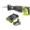 Pack RYOBI Scie Sabre 18V OnePlus R18RS-0 - 1 Batterie 3.0Ah High Energy - 1 Chargeur Ultra Rapide