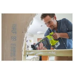 Pack RYOBI Scie Sabre 18V OnePlus R18RS-0 - 1 Batterie 3.0Ah High Energy - 1 Chargeur Ultra Rapide -Scie électrique portative Soldes 59958810 3