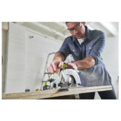 Pack RYOBI Scie Circulaire 18V OnePlus R18CS-0 - 1 Batterie 3.0Ah High Energy - 1 Batterie 5.0Ah - Chargeur Rapide -Scie électrique portative Soldes 59958930 3