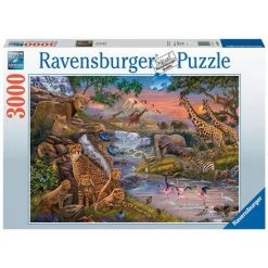 Puzzle 3000 Pièces Ravensburger Le Règne Animal - Multicolore
