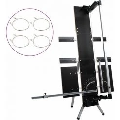 Topdeal Coupe-mousse Avec Pieds En Aluminium 200 W FF146436_FR