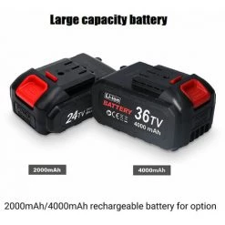 LITZEE Scie à Chaîne électroportative Mini Tronçonneuse Sans Fil De 4 Pouces, 1X4000mAh - 1X4000mAh Scie à Chaîne électroportative 8 LITZEE Scie à Chaîne électroportative Mini Tronçonneuse Sans Fil De 4 Pouces, 1X4000mAh - 1X4000mAh Scie à Chaîne électroportative -Scie électrique portative Soldes 60165663 4