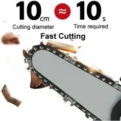 JMAX 88VF Tronçonneuse Sans Fil De 4 Pouces Et 1*batteries Portable Scie Électrique Jardin Logging -Scie électrique portative Soldes 60278552 4