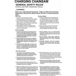 LITZEE Scie à Chaîne électroportative Scie D'élagage électrique Portable, Petite Scie électrique Rechargeable, Scie à Chaîne à Une Main Pour Le Travail Du Bois, Mini Scie à Chaîne électrique Brossée Pour Bûcheronnage De Jardin, 21 V Deux électricités Une -Scie électrique portative Soldes 60299452 5