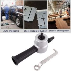 CISEA Scie De Coupe Grignoteuse En Métal Grignoteuse De Tôle De Coupe En Métal à Haute Efficacité Pour Perceuse électrique -Scie électrique portative Soldes 60463274 4