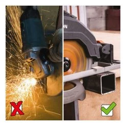 EVO 671185 SCIE CIRCULAIRE RAGE R185CCSX+ -Scie électrique portative Soldes 60543234 3