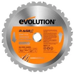 EVO 677185 DISQUE EVO 185 Mm. RAGE MULTI-MAT -Scie électrique portative Soldes 60543235 2