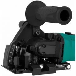 VONROC Mini Scie Circulaire / Plongeante 500W - Ø85mm - Rail De Guidage Et 3 Lames Inclus - Vitesse Variable -Scie électrique portative Soldes 60634194 4