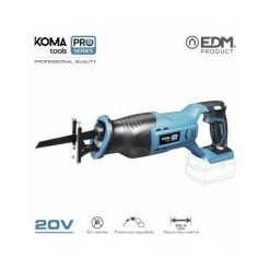 Sierra De Sable 20v (sin Bateria Y Cargador) 8,5x44x15.5cm Koma Tools Pro Series Battery