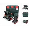METABO® Metabo KS 18 LTX 57 Scie Circulaire Sans Fil 18 V 165 X 20 Mm (601857840) + 2x Batteries 10,0 Ah + Chargeur + Coffret MetaLoc