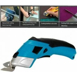 MONLY Lithium Batterie Cordon Universal Cutter Cuir De Coupe Pour Tapisserie D'usure Papier Peint Tapis Outils électriques（1 Pcs） -Scie électrique portative Soldes 60985727 4